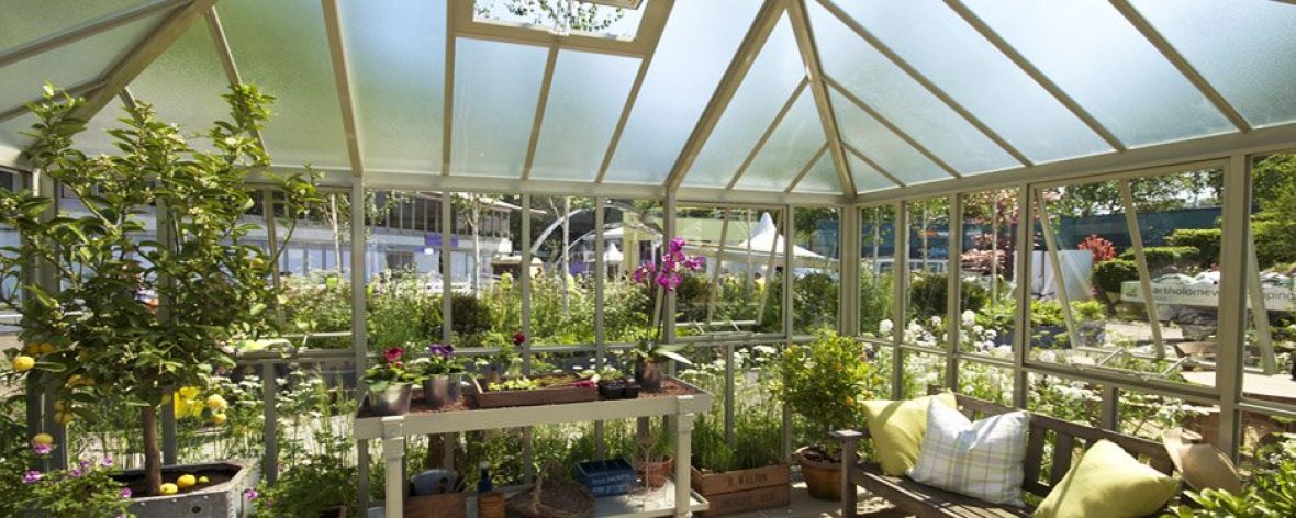 Interior of the Hartley Botanic Westminster Greenhouse