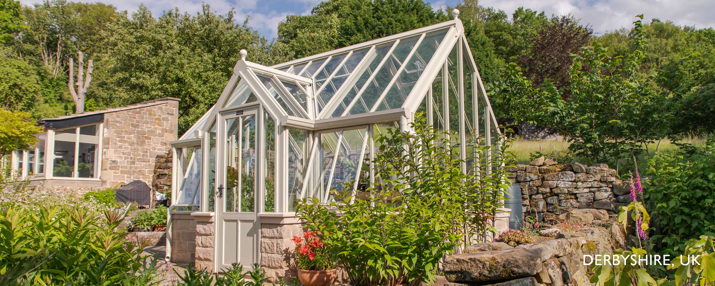 English Victorian Terrace Greenhouses by Hartley Botanic