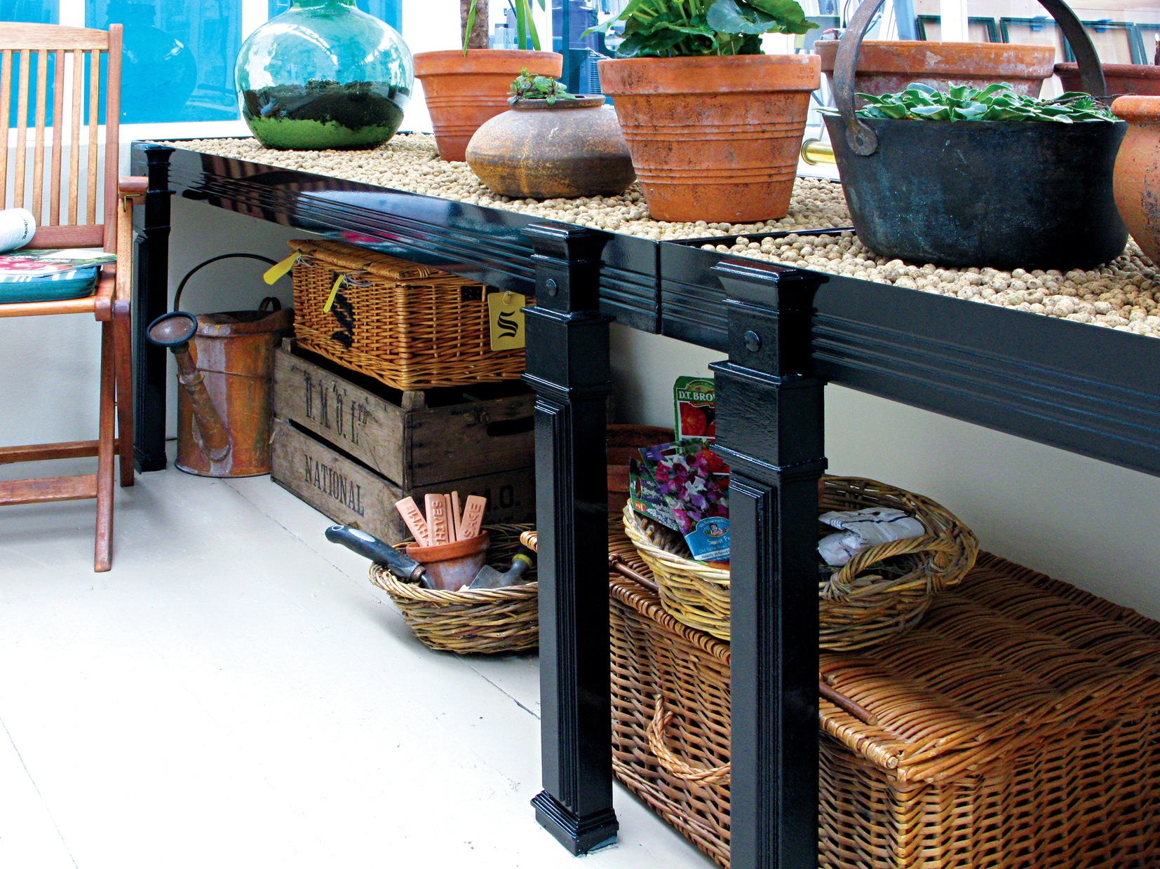 Victorian Ornate Staging for Greenhouses Hartley Botanic