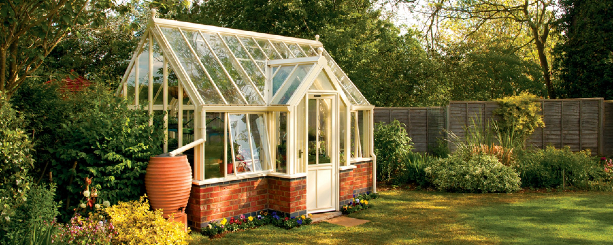 English Victorian Terrace Greenhouses by Hartley Botanic