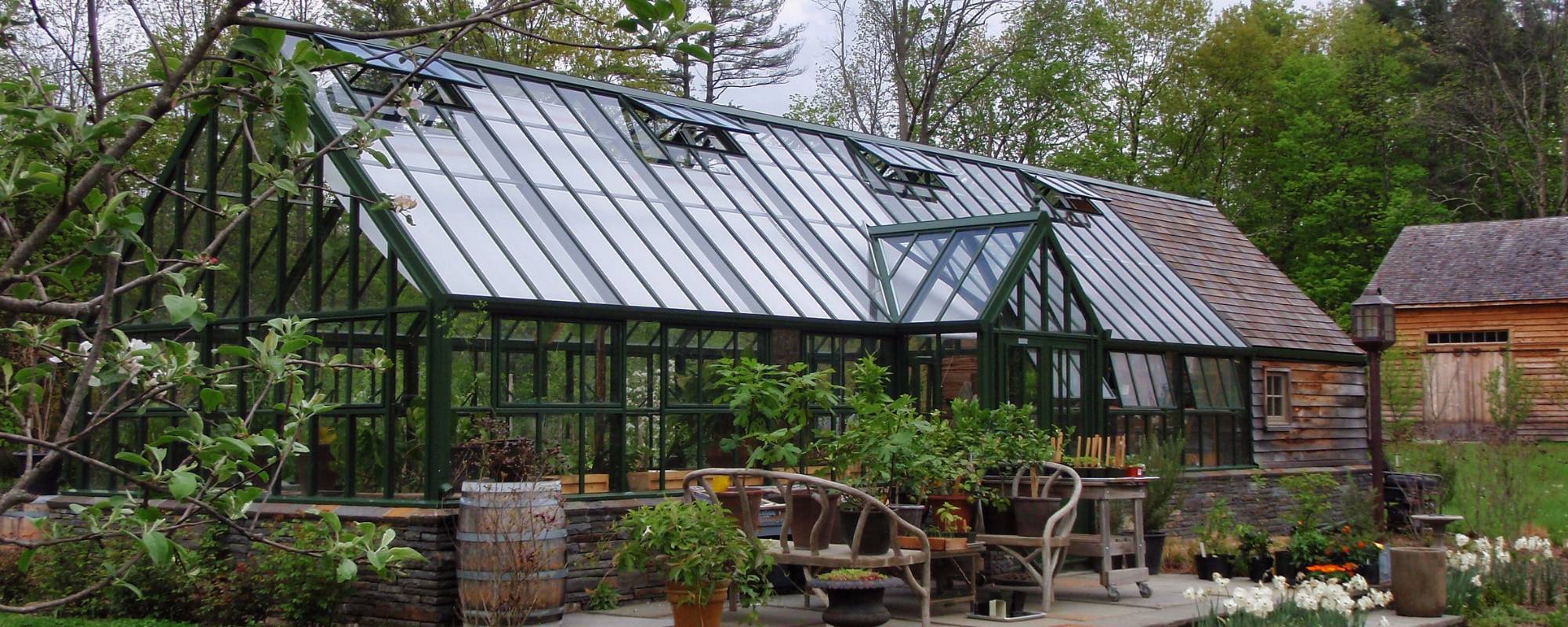 Abutting Greenhouse - Victorian Grand Manor - Hartley Botanic